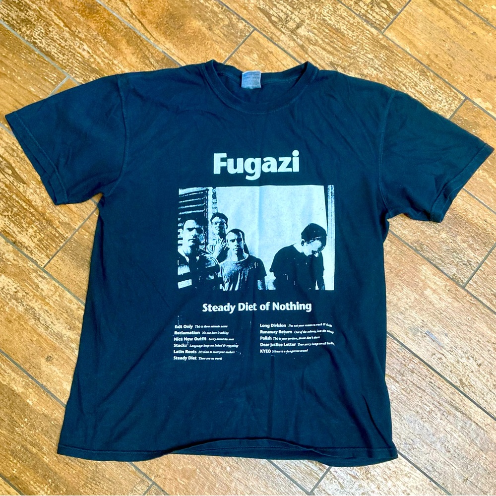Men’s Large Fugazi Band T Shirt
